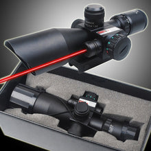 Hunting Rifle Optics Scope by CVLIFE 2.5-10 x 40e Red Green Illuminated Crosshair - 4D's T&D Inc