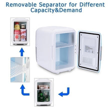 Car Truck Mobile Fridge Multi-Function Refrigerator Mini Portable 4L Cooler Freezer Warmer Environmental Family Fridge Appliance - 4D's T&D Inc