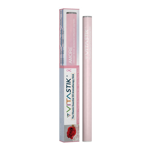 VitaStik Amore - Inhale Healing Organic Rose Waters with Vitamin Vapor - 4D's T&D Inc