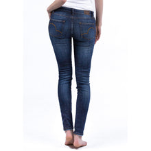 Dark Distress Women denim Pants stretch fabric - 4D's T&D Inc