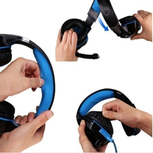 Gaming Headset Latest Version With Noise Cancelling Over Ear Game Gaming Headphone Headset Earphone Headband with Mic Stereo Ba - 4D's T&D Inc
