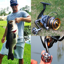 Saltwater Surf Casting Fishing Reels 13 +1BB FDDL 4000 -7000 Series Spinning Fishing Reel Big Spool recreation Fish - 4D's T&D Inc