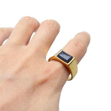 Dark Ruby Titanium Steel Ring Men and Women Fashion Jewelry - 4D's T&D Inc