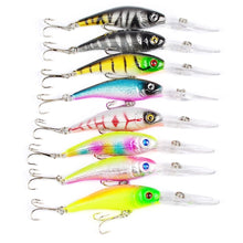 Fishing Minnow Lures Sets 43Pcs/set Mixed Models Fishing Lures 43 Clolor Mix Minnow Lure Crank Bait Tackle - 4D's T&D Inc