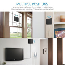 Bargain Deal HDTV Digital TV Amplified 10 Feet Cable Indoor Antenna 25 Miles Long Range for Signal Enhancement - 4D's T&D Inc