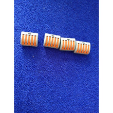 2 Pack Deal Reusable Spring Lever Terminal Block Connector 2/ 3/ 5 Way - 5 pcs/set Electric Cable Connector Wire - 4D's T&D Inc