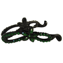 Ladies fashion stone flower hair clip for a quick stylish hair-do - 4D's T&D Inc