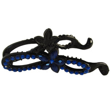 Ladies fashion stone flower hair clip for a quick stylish hair-do - 4D's T&D Inc