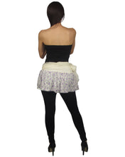 Floral flared mini skirt c - 4D's T&D Inc