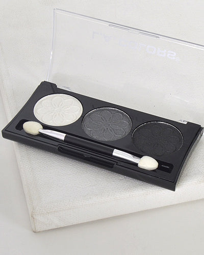 3 Color Eyeshadow Black White Grey Eye Shadows - 4D's T&D Inc