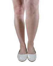 Pointed Toe Glossy Texture Flats - 4D's T&D Inc