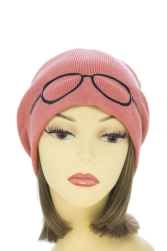 Embroidered glass beanie - 4D's T&D Inc