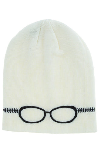 Embroidered glass beanie - 4D's T&D Inc