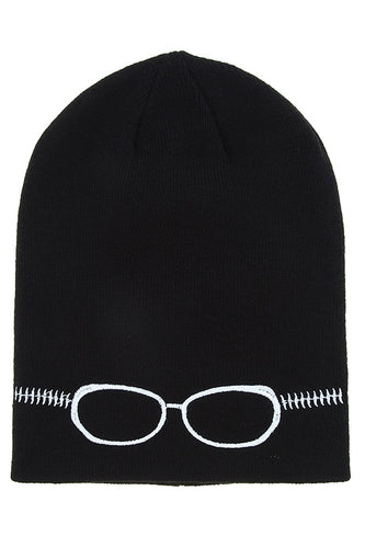 Embroidered glass beanie - 4D's T&D Inc
