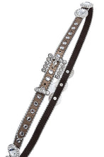 Skinny rhinestone belt - 4D's T&D Inc