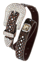 Animal print rhinestone belt - 4D's T&D Inc