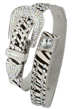 Animal print rhinestone belt - 4D's T&D Inc