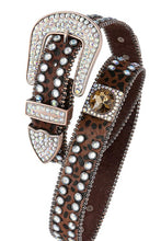 Animal print rhinestone belt - 4D's T&D Inc