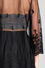 Ladies fashion open front scalloped hem lace cardigan - 4D's T&D Inc