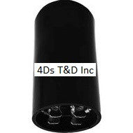 Motor Start Capacitor Part # 4DS-340PK/220V - Replaces Cap 340-480 MFD 220-250 Vac 50/60 Hz - 4D's T&D Inc