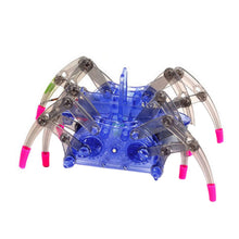 Electric Spider Robot Toy DIY Educational Intelligence Development Assembles Kids Children  Puzzle Action Toys Kits - 4D's T&D Inc
