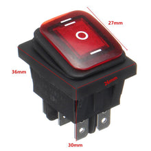12V Car Auto Boat Marine LED Light Rocker Switch Latching Momentary 1 pcs ON-Off-ON 6 Pin Toggle - 4D's T&D Inc