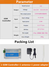 2017 Newest Smart Remote GSM Controller SMS Free Call to control Relay Switch For Home Appliances On/Off Control for Smartphone - 4D's T&D Inc