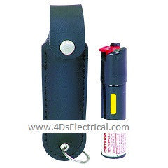 Pepper Gas Spray Protection.  Item # 4DS-605HFPS.    Price $12.99 - 4D's T&D Inc