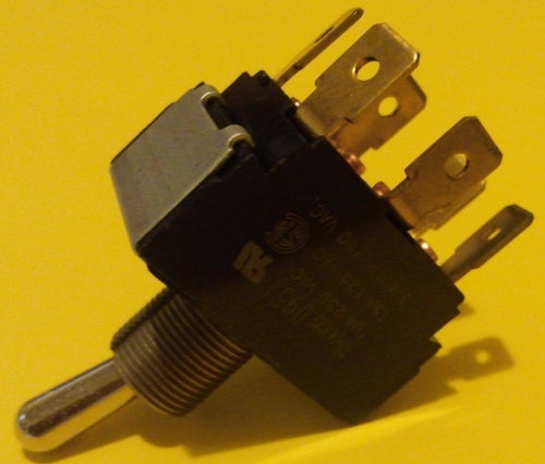 Toggle Switch DPDT 6 Poles On-On / ON/ON 3/4 Hp - 10 amps 250 vac - 15 amps 125 vac - 4DS-1007TS - 4D's T&D Inc