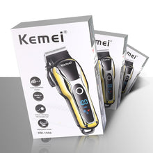 Turbocharged 2018 New 110v-240v Rechargeable Hair Clipper Professional Hair Trimmer Adjustable 5W Hair Clipper Men Kids Haircut Tool - 4D's T&D Inc