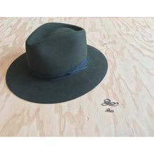 Sierra Fedora Hat - Olive Handmade - 4D's T&D Inc