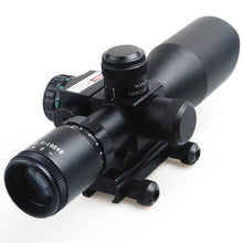 Hunting Rifle Optics Scope by CVLIFE 2.5-10 x 40e Red Green Illuminated Crosshair - 4D's T&D Inc