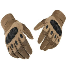 Gloves Hard Military Knuckle Tactical Gloves Motorbike Motorcycle ATV Riding Army Combat Full Finger Gloves for Men - 4D's T&D Inc