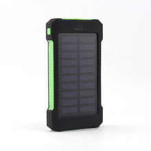 Solar Phone Charger PowerBank DCAE Real 10000mAh Power Bank Waterproof Shock drop resistance Dual USB Travel  For Android smart phone - 4D's T&D Inc