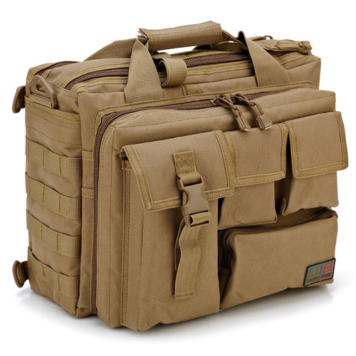 Traveler's Tactical Military Men Bag Shoulder Bags Molle Style Outdoor Sport Rucksack Laptop Camera Mochila Military Messenger man bag - 4D's T&D Inc