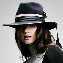 Headwear fashion Cordillera Fedora Hat - Black - 4D's T&D Inc