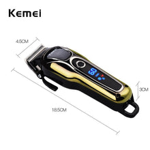 Turbocharged 2018 New 110v-240v Rechargeable Hair Clipper Professional Hair Trimmer Adjustable 5W Hair Clipper Men Kids Haircut Tool - 4D's T&D Inc