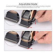 Turbocharged 2018 New 110v-240v Rechargeable Hair Clipper Professional Hair Trimmer Adjustable 5W Hair Clipper Men Kids Haircut Tool - 4D's T&D Inc