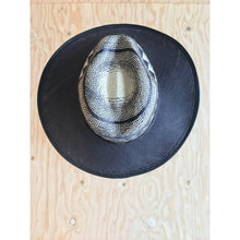 Women Fashion Hat Accordion Black Brim Panama Headwear - 4D's T&D Inc