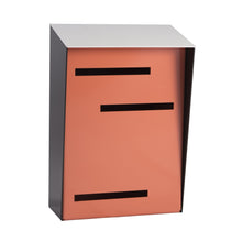 Mid Century Modern Mailbox | Vertical | Handmade in the USA | Small - 4D's T&D Inc