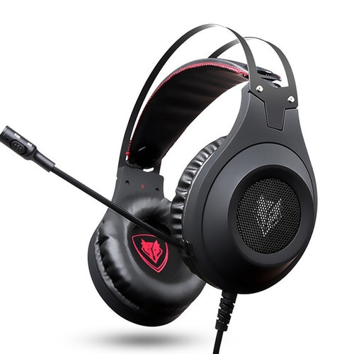 Headphones NUBWO N2 Stereo Gaming Headset Gamer Casque with Microphone for Computer (Black Silver USB/3.5mm Port) Game - 4D's T&D Inc