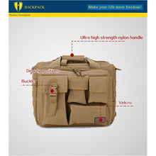 Traveler's Tactical Military Men Bag Shoulder Bags Molle Style Outdoor Sport Rucksack Laptop Camera Mochila Military Messenger man bag - 4D's T&D Inc