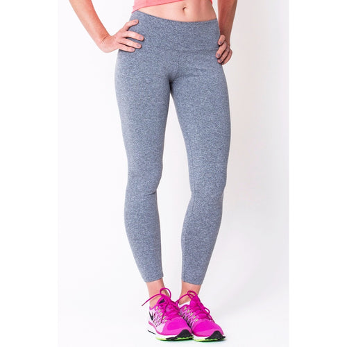 Heather Grey Active Women Legging Pants - 4D's T&D Inc