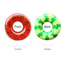 Giant Inflatable Watermelon Pool Float Swimming Buoy Raft Toy for Kids and Adults - 4D's T&D Inc