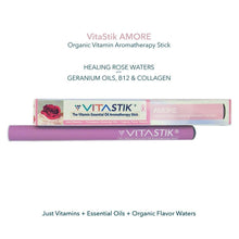 VitaStik Amore - Inhale Healing Organic Rose Waters with Vitamin Vapor - 4D's T&D Inc