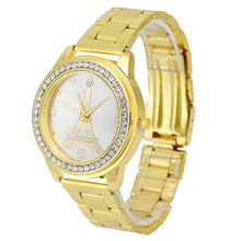 Womens Stainless Steel Quartz Dial  Analog Wrist Watch Round Case Watch - 4D's T&D Inc
