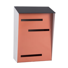 Mid Century Modern Mailbox | Vertical | Handmade in the USA | Small - 4D's T&D Inc