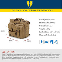 Traveler's Tactical Military Men Bag Shoulder Bags Molle Style Outdoor Sport Rucksack Laptop Camera Mochila Military Messenger man bag - 4D's T&D Inc