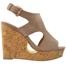 Slingback Peep Toe Platform Wedge Sandal - 4D's T&D Inc