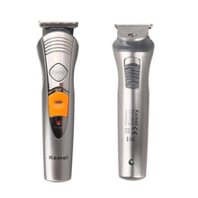 Rechargeable 7 in 1 Pro Barber Salon Hair Beard Cut Trimmer Clipper KEMEI KM-680A Cutter 110V-220V - 4D's T&D Inc